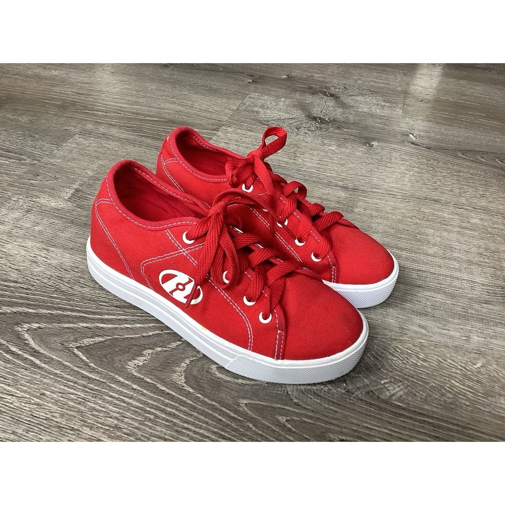 Heelys Youth Boys Size 4 Pro 20 HES10456 Red Roller Skate Shoes Lace Up